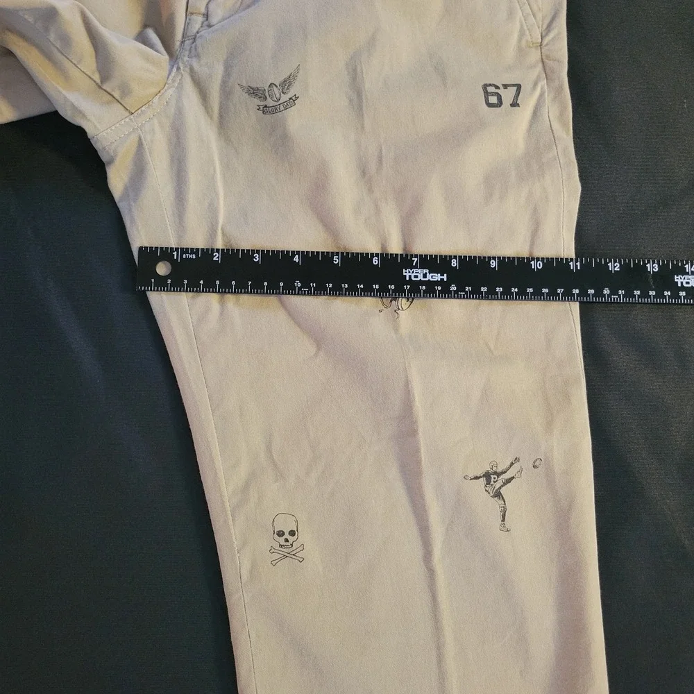 POLO RALPH LAUREN MENS 33X30 STRETCH STRAIGHT FIT PANTS VARSITY OG COLLECTION